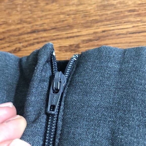 Juniors Gray Pencil Skirt - Picture 8 of 9